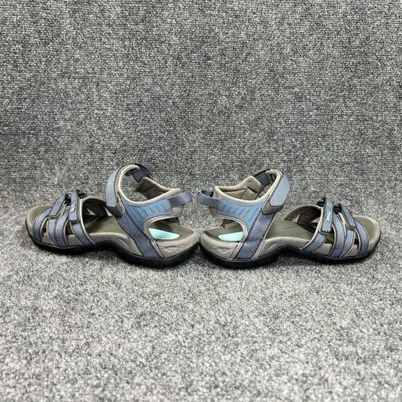 Teva Tirra Hiking Sandals Women's Size 7 Blue Grey Athletic Outdoor Water Shoes - Picture 6 of 11
